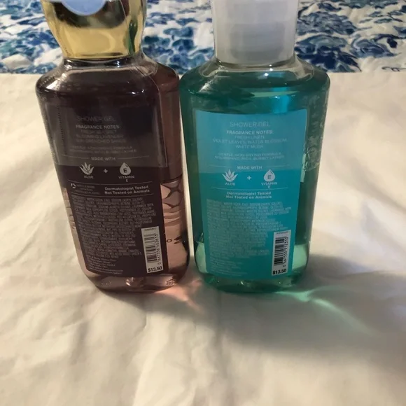 Bundle Of 2 Bath & Body Works Shower Gel NWT Sealed Sea Salt Lavender, Saltwater - Picture 3 of 4